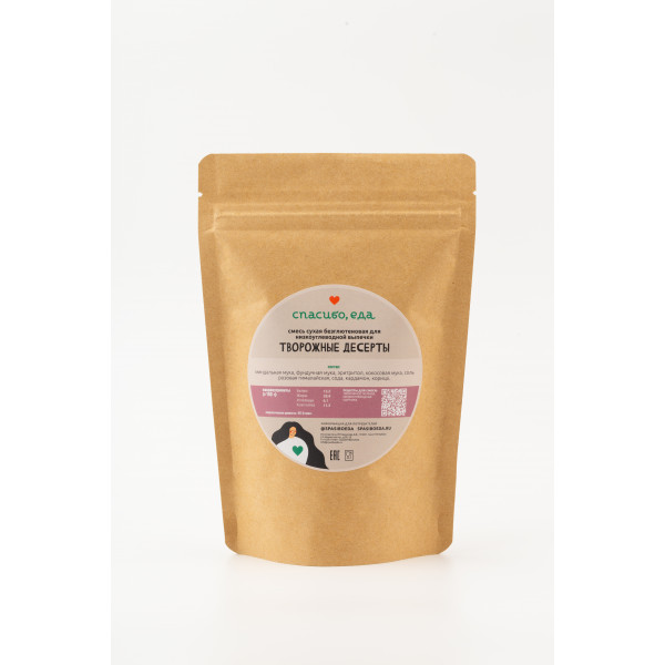  Творожные десерты 188 г, смесь для выпечки