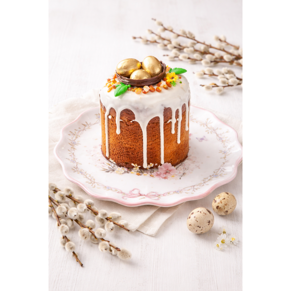 Фирменный низкоуглеводный кулич без сахара и глютена 400 г