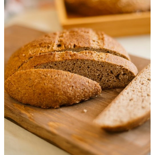 Миндальный светлый хлеб естественной сладости: рецепт