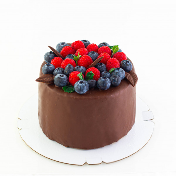 Низкоуглеводный торт "Дикая ягода" без сахара и глютена 1,1кг
